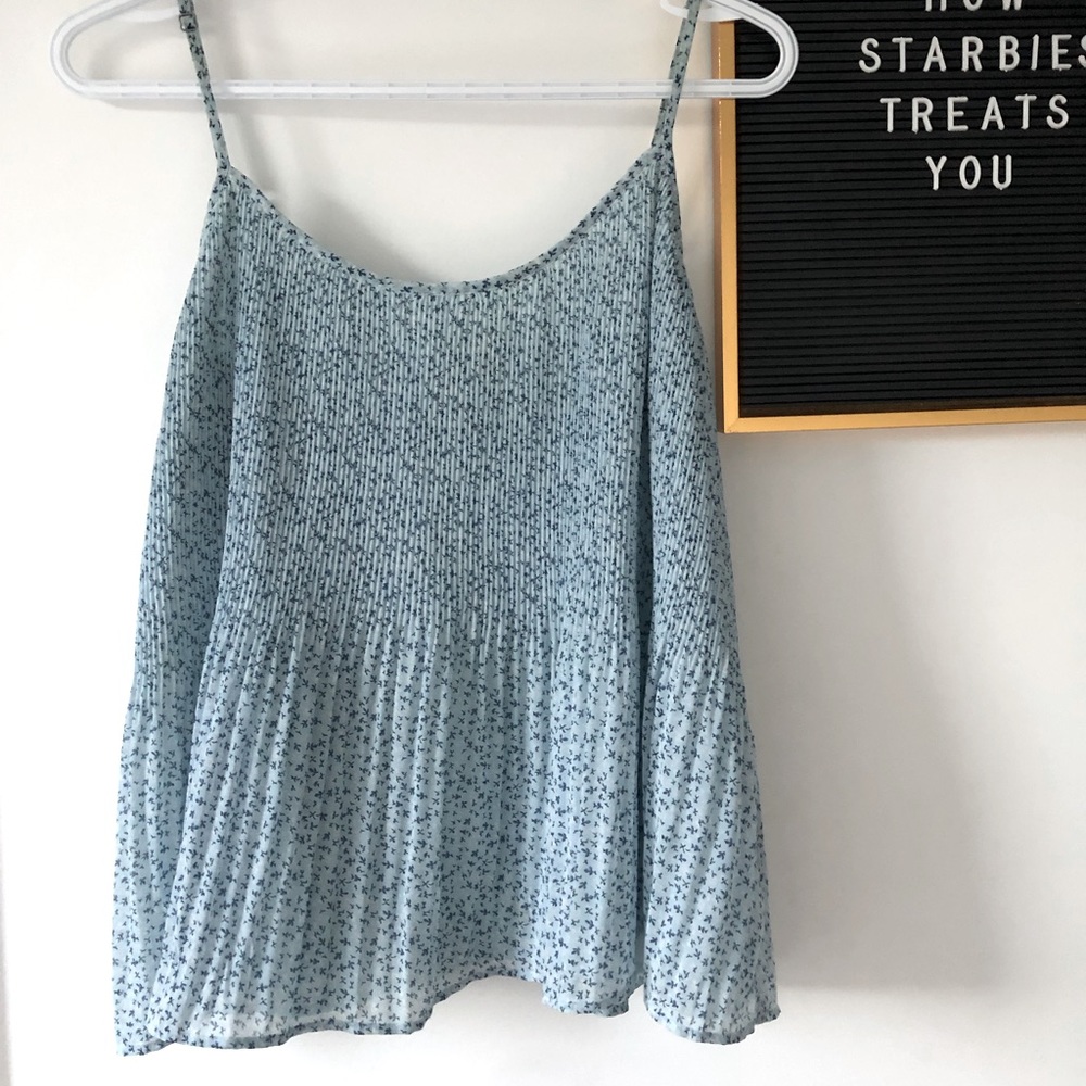 Flowy floral tank